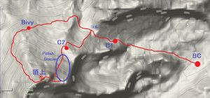 Aconcagua　地図