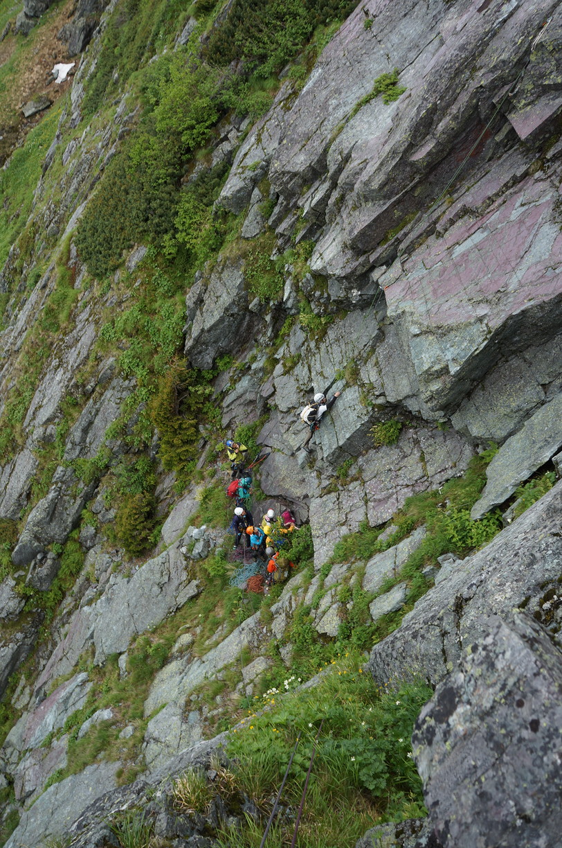 北岳バットレスdｶﾞﾘｰ奥壁 Climbing Report